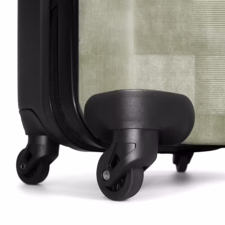 Vlakken - Rustiek - Groen NBS - Handbagage koffer - Volwassenen Unisex middel -wiel