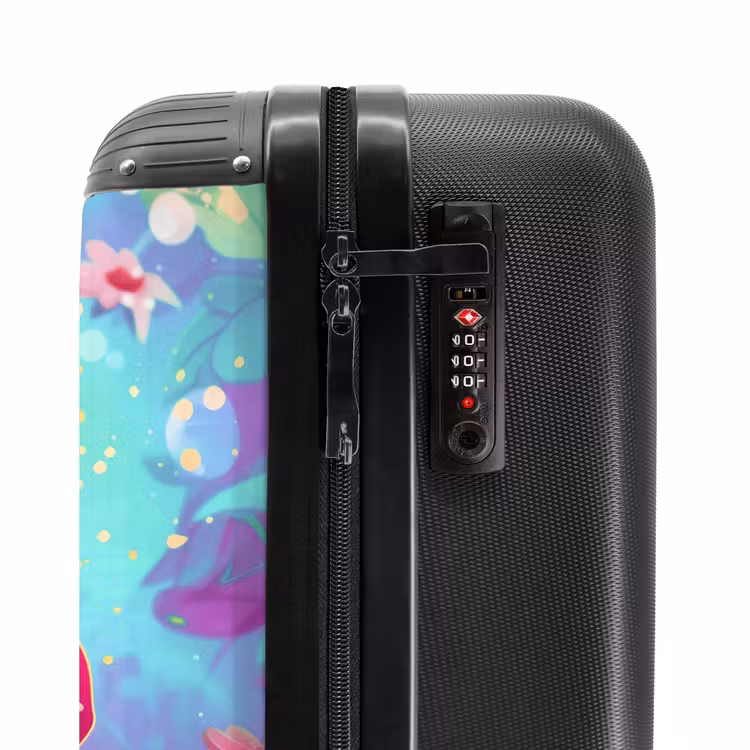 Verbluffende vlinder NBS - Handbagage koffer - Unisex middel -slot