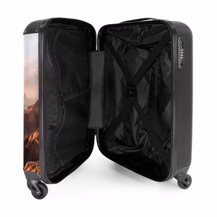 Koffer - Wüste – Landschaft – Natur - Woestijn - Landschap - Natuur NBS - Handbagage koffer - Volwassenen Unisex middel