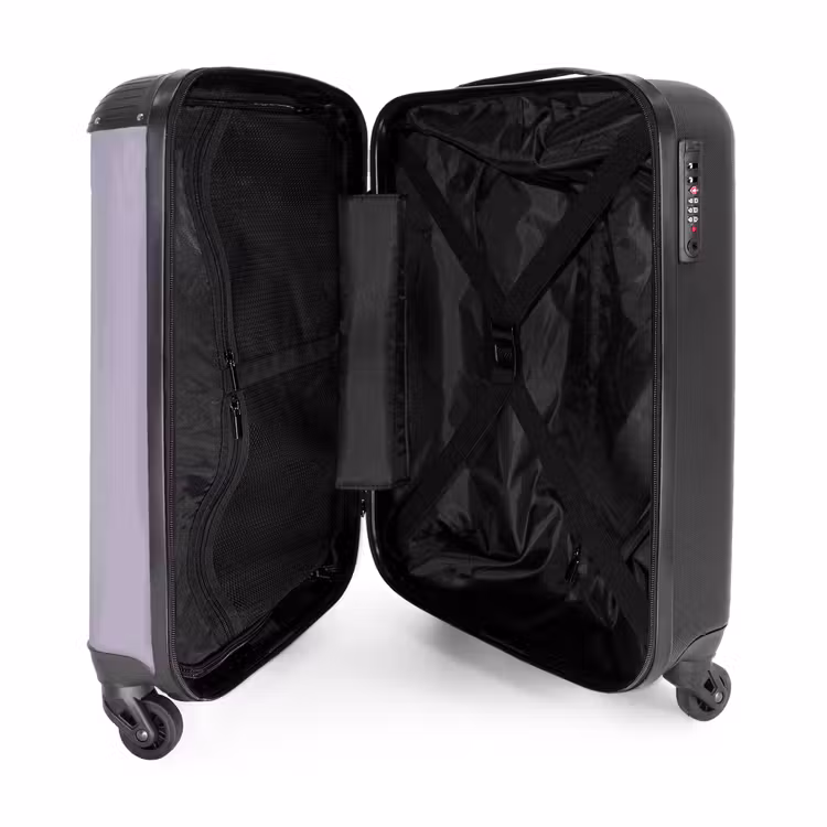3 NBS - Handbagage koffer - Unisex middel -binnenkant