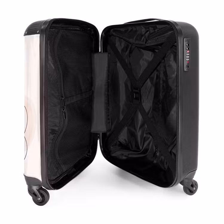 Koffer - Zusammenfassung – Formen – Kunst - Abstract - Vormen - Kunst NBS - Handbagage koffer - Vrouwen middel