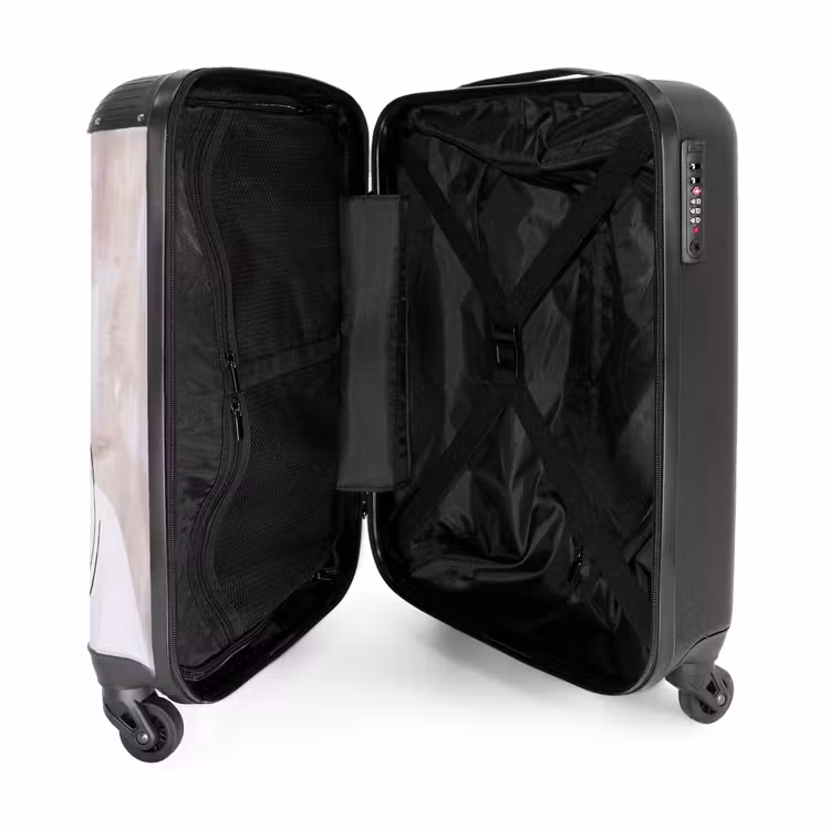 Koffer - Zusammenfassung – Formen – Modern - Abstract - Vormen - Modern NBS - Handbagage koffer - Vrouwen middel