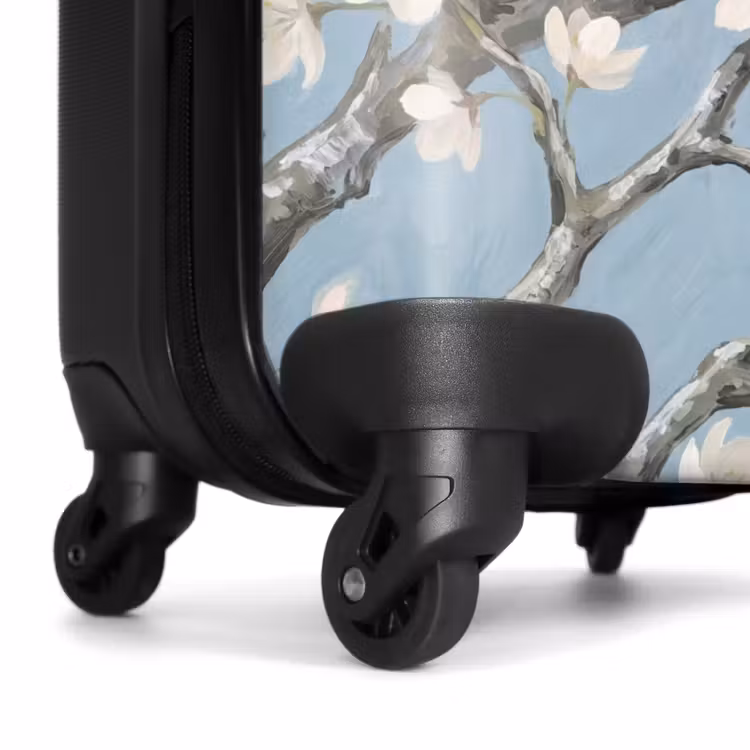 Koffer - Zweige – Kirschblüte – Blau - Takken - Kersenbloesem - Blauw NBS - Handbagage koffer - Vrouwen middel