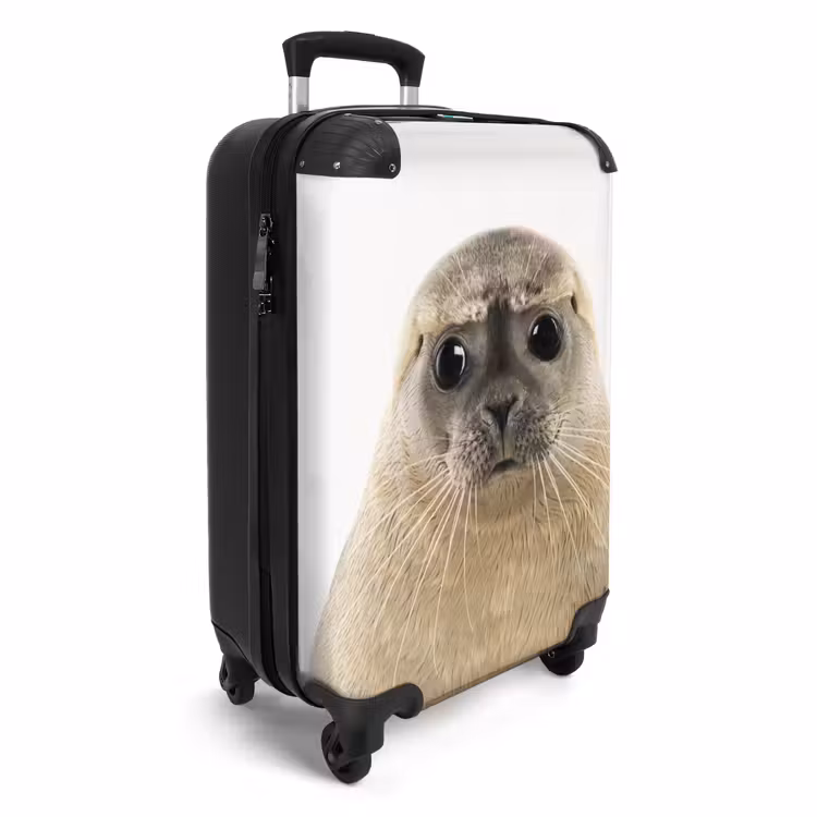 Zyon Zeehond NBS - Handbagage koffer - Unisex middel -productfoto_3d