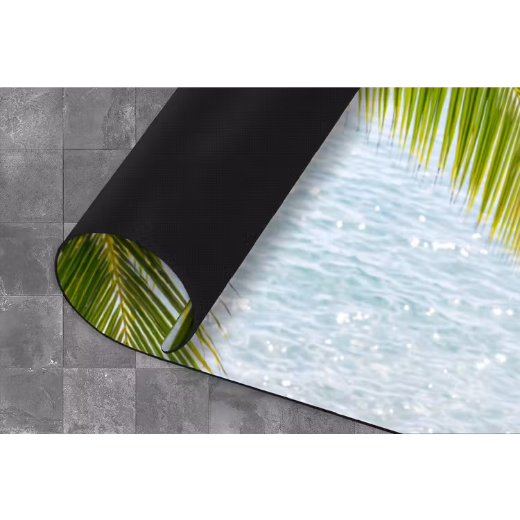 Boom - Bladeren - Water - Tropisch - Groen Keukenloper - keukenmat middel -closeup