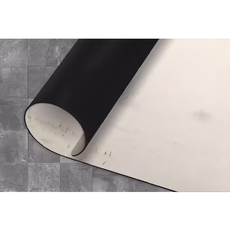 Boom - Mist - Sneeuw - Winter - Minimalistisch Keukenloper - keukenmat middel -closeup