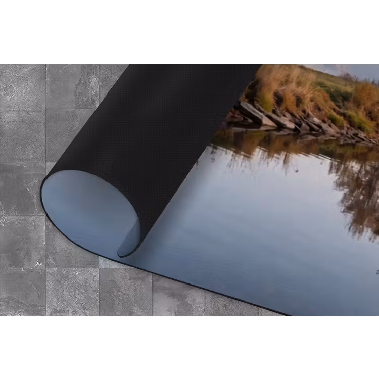 Bomen - Reflectie - Water - Zonsopgang - Serene Keukenloper - keukenmat middel -closeup