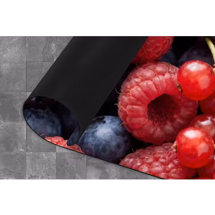 Bessen - Mix - Vers - Eten - Kleurrijk Keukenloper - keukenmat middel -closeup