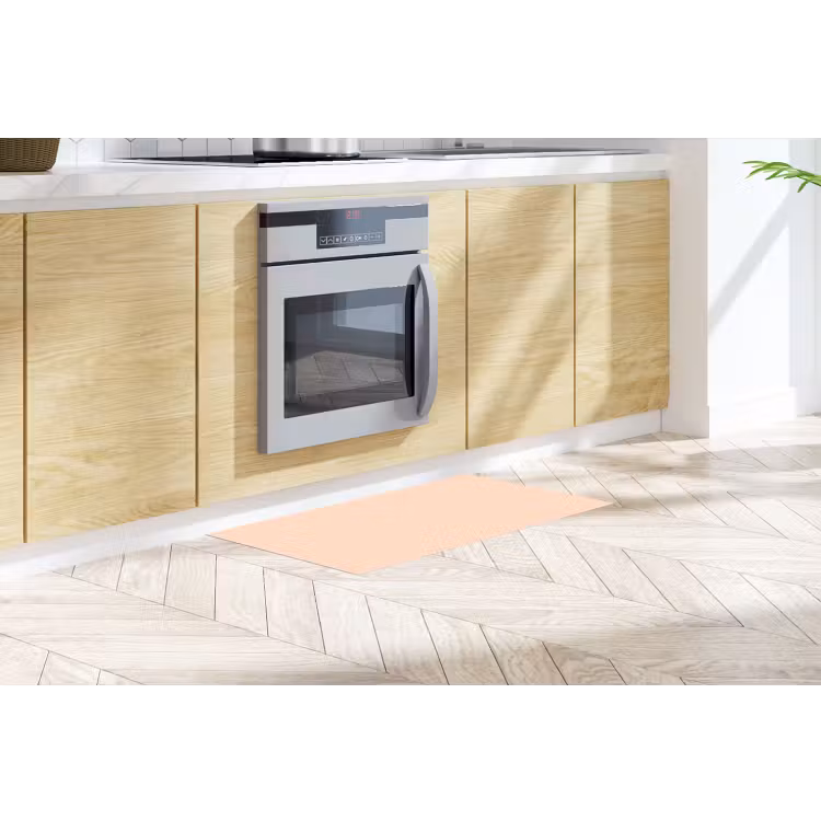Pale - Peach - Nude Keukenloper - keukenmat middel 536 -sfeer2