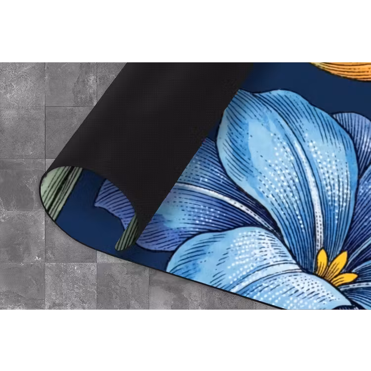 Küchenläufer - Blumen – Botanik – Muster - Bloemen - Botanisch - Patroon Keukenloper - keukenmat middel