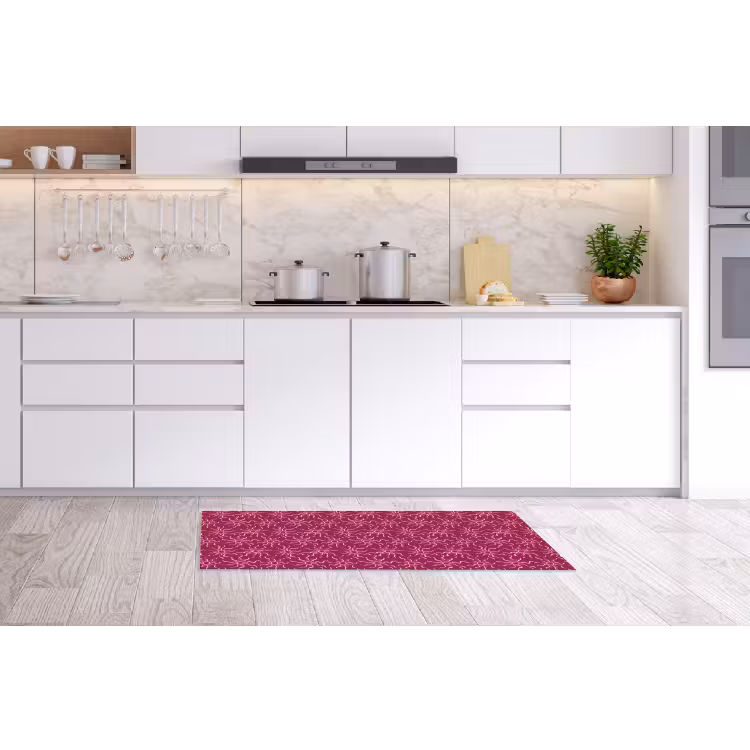 Bohemian - Zon - Magenta Keukenloper - keukenmat middel 536 -sfeer3