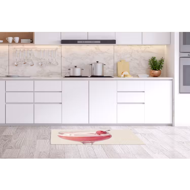 Cocktail - Framboos - Drank - Modern - Roze Keukenloper - keukenmat middel -sfeer3