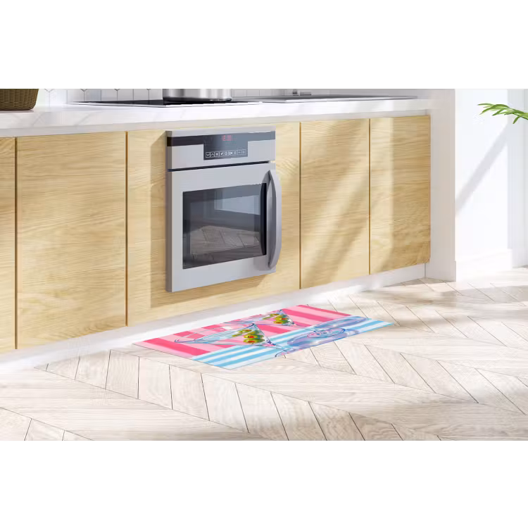 Cocktail - Olijven - Kunst - Modern - Roze Keukenloper - keukenmat middel -sfeer2