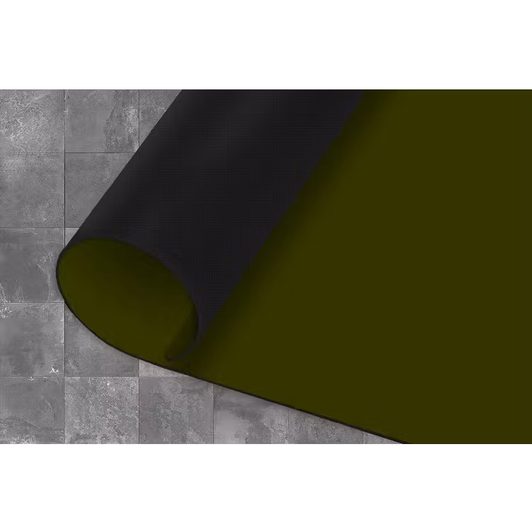 Dark - Olive - Groen Keukenloper - keukenmat middel 536 -closeup