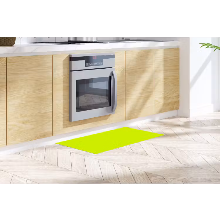 Electric - Lemon - Geel Keukenloper - keukenmat middel 536 -sfeer2
