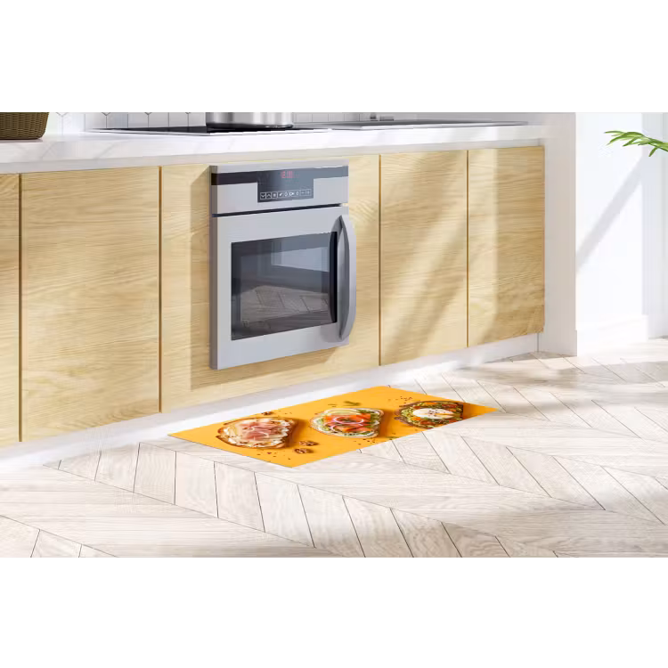 Eten - Brood - Ontbijt - Modern - Kleurrijk Keukenloper - keukenmat middel -sfeer2