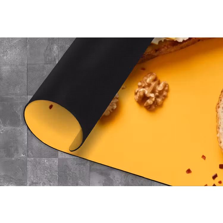 Eten - Brood - Ontbijt - Modern - Kleurrijk Keukenloper - keukenmat middel -closeup