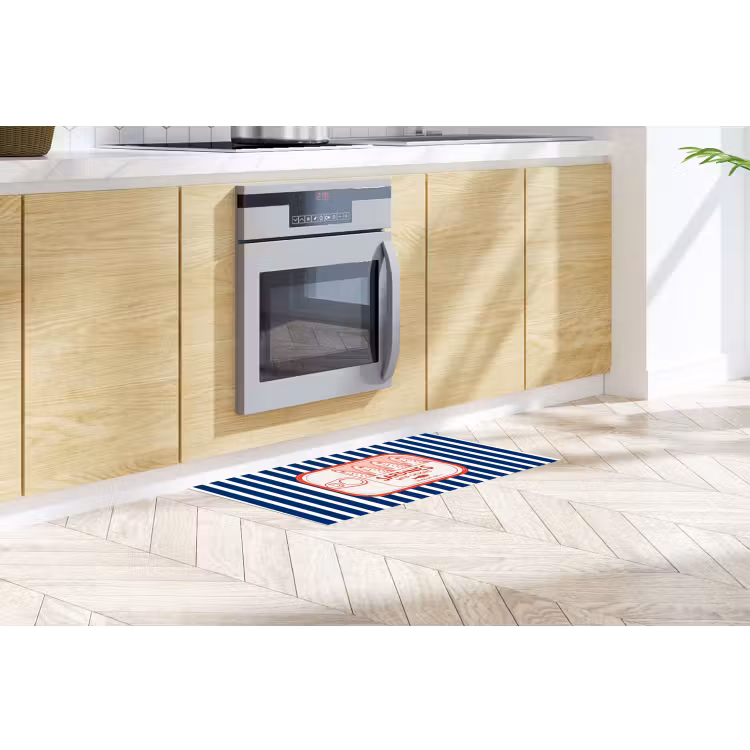 Eten - Vis - Blik - Illustratie - Rood Keukenloper - keukenmat middel -sfeer2
