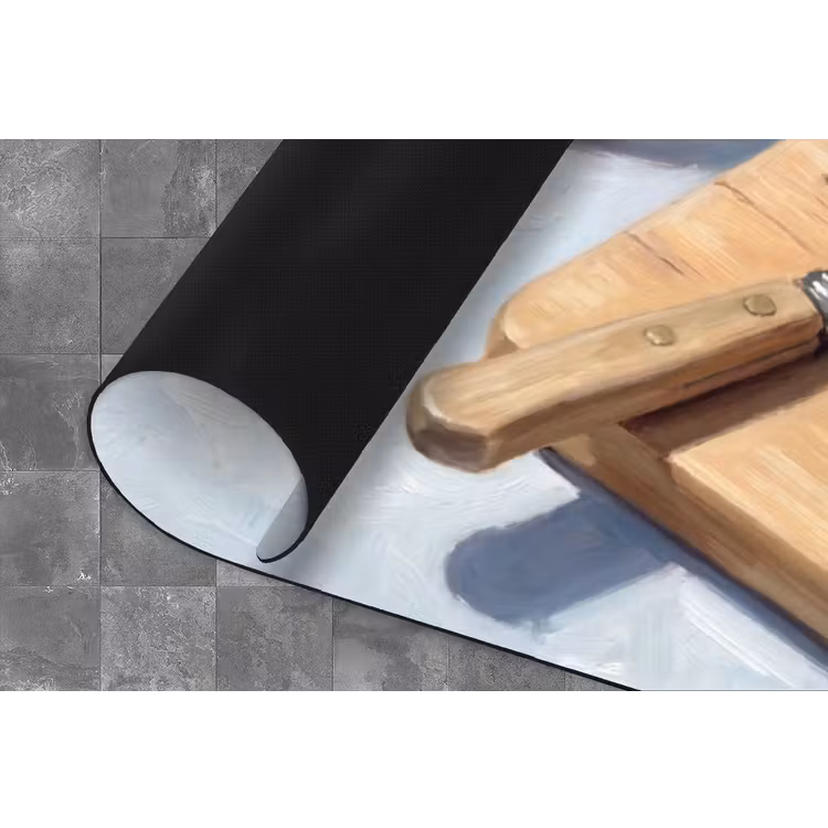 Eten - Keuken - Ingrediënten - Stillleven - Rood Keukenloper - keukenmat middel -closeup