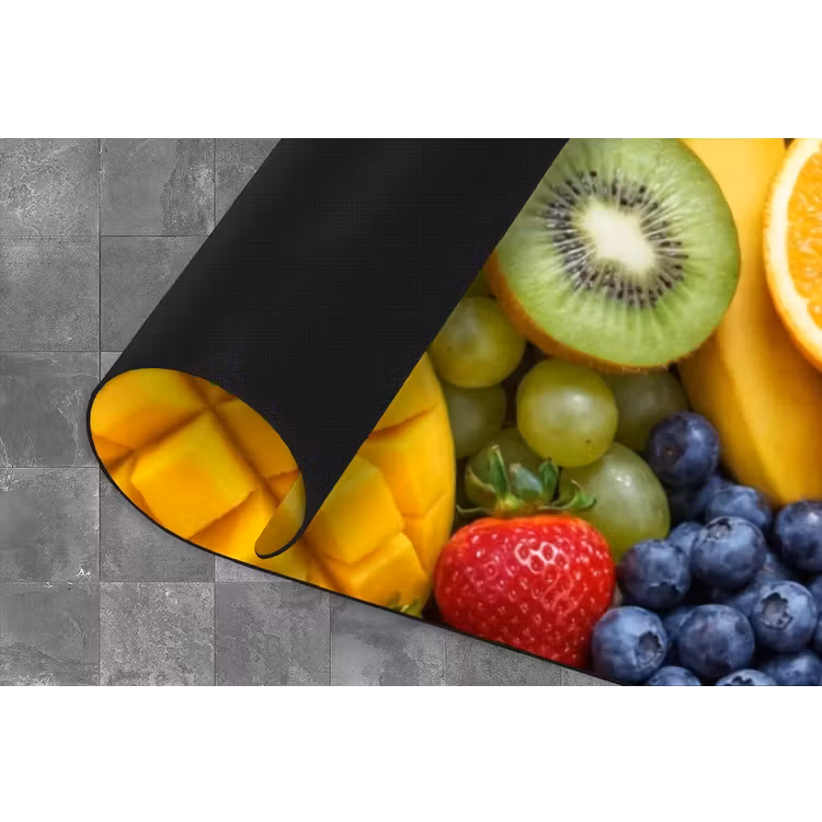 Eten - Fruit - Vers - Kleurrijk - Voeding Keukenloper - keukenmat middel -closeup