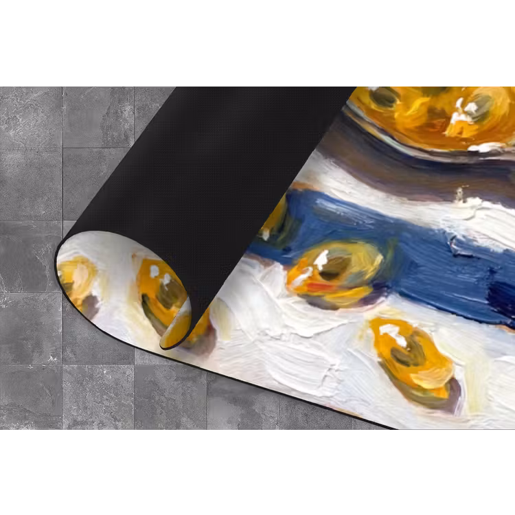 Eten - Passievrucht - Tropisch - Modern - Kleurrijk Keukenloper - keukenmat middel -closeup