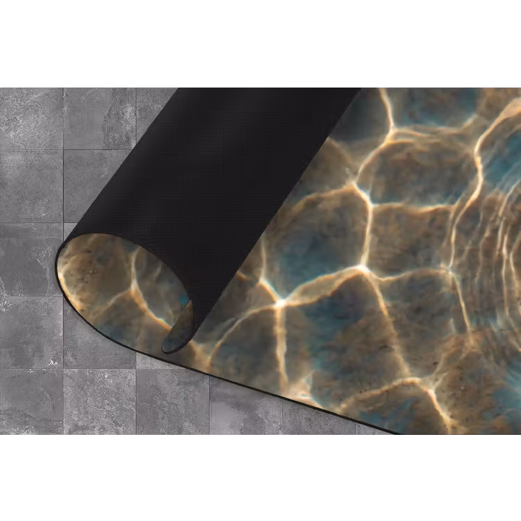 Vis - Water - Dieren - Oranje - Goud Keukenloper - keukenmat middel -closeup