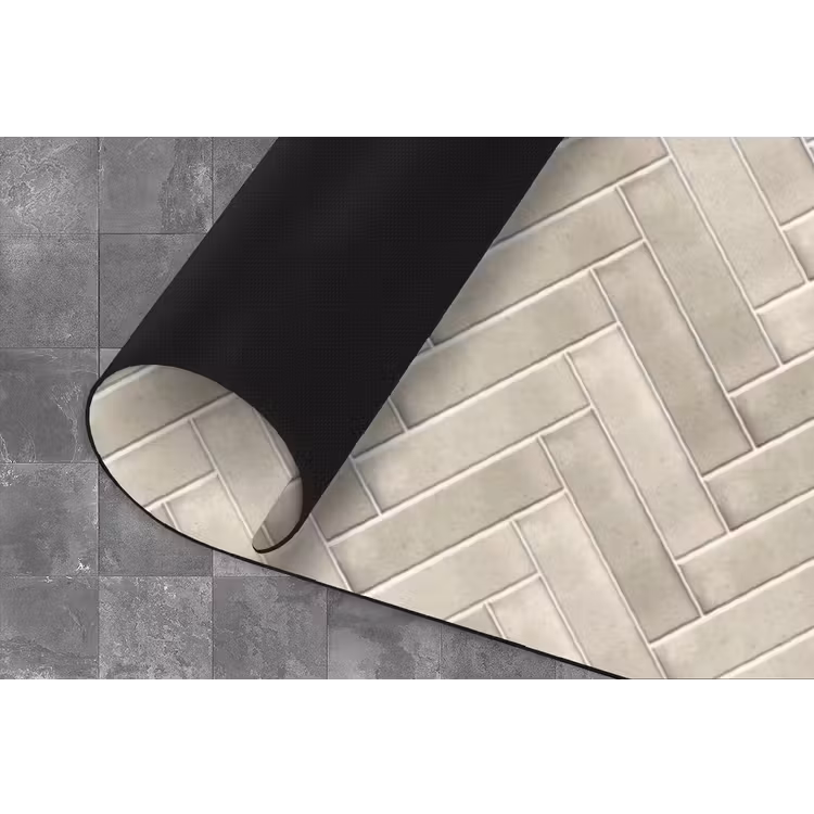 Visgraat - Wandtegel - Beige Keukenloper - keukenmat middel 536 -closeup