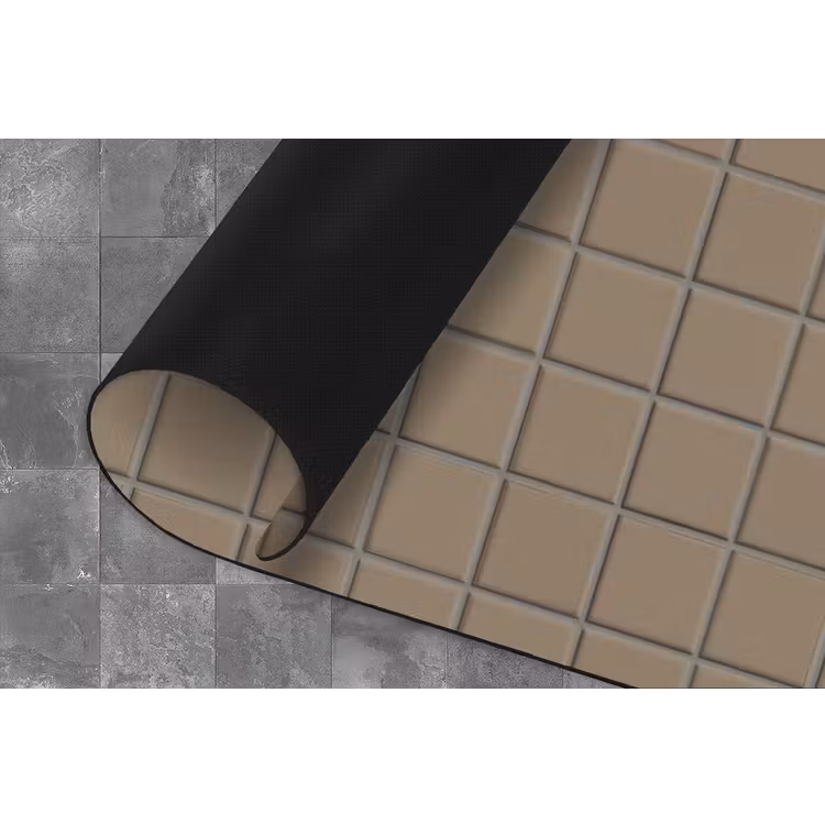 Tegel - Patroon - Taupe Keukenloper - keukenmat middel 536 -closeup