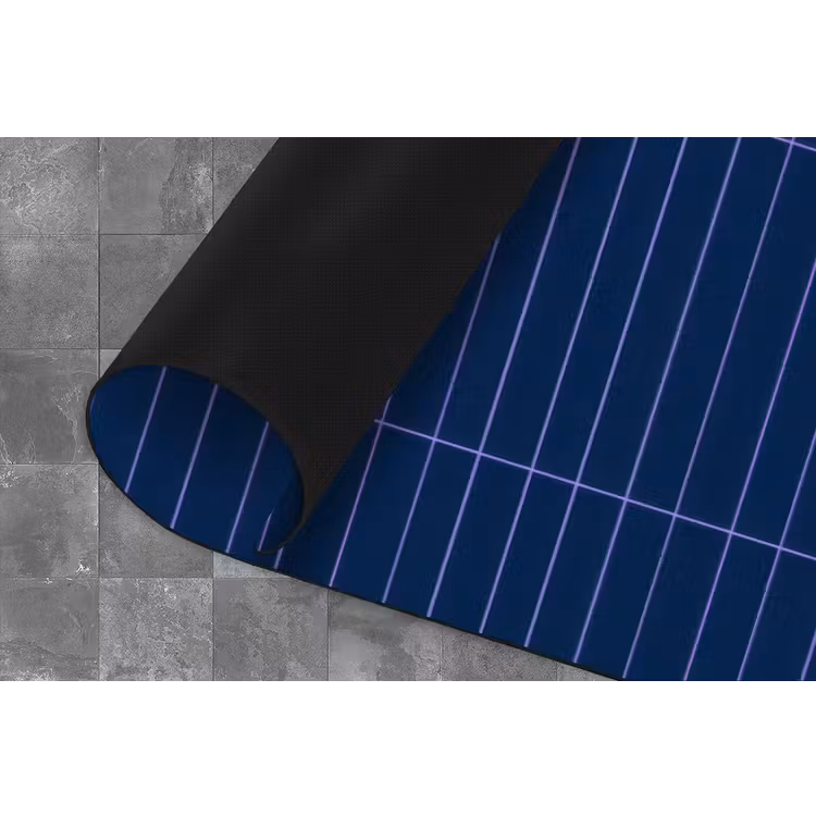 Tegels - Langwerpig - Blauw Keukenloper - keukenmat middel 536 -closeup