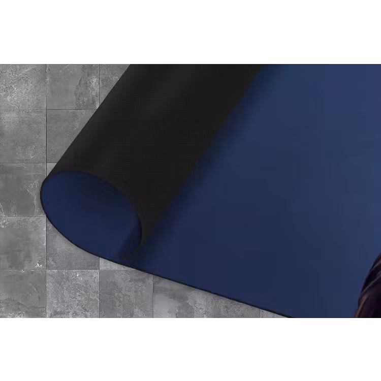 Vrouw - Goudvis - Hoofd - Abstract - Blauw Keukenloper - keukenmat middel -closeup