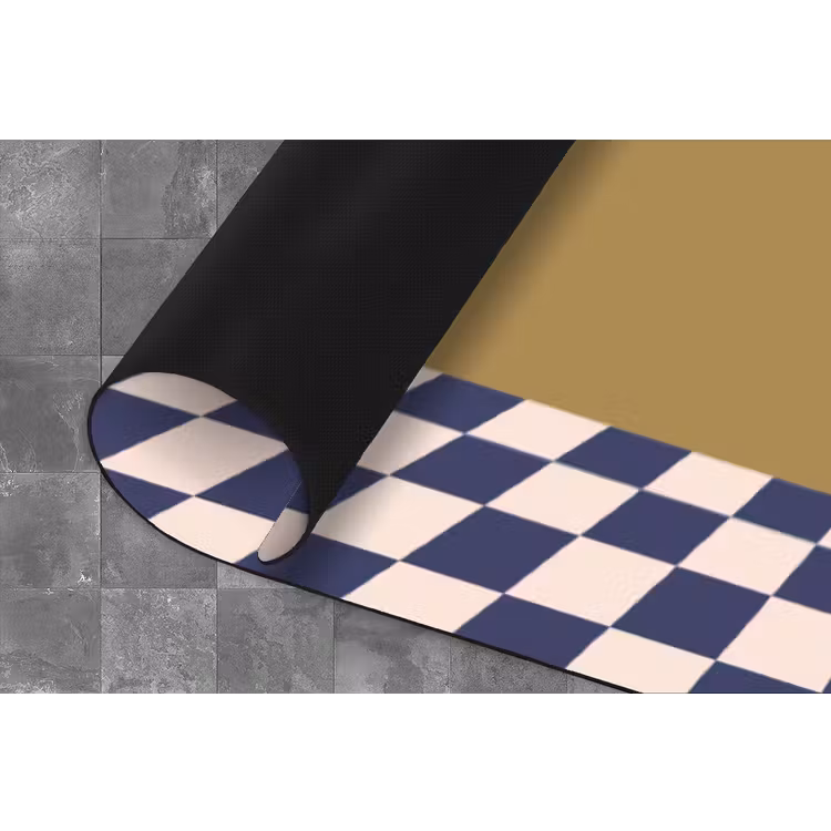 Vrouw - Paard - Rijden - Modern - Abstract Keukenloper - keukenmat middel -closeup