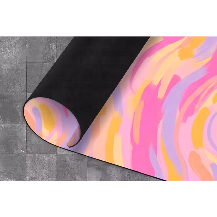 Drank - Inschenken - Feest - Abstract - Roze Keukenloper - keukenmat middel -closeup