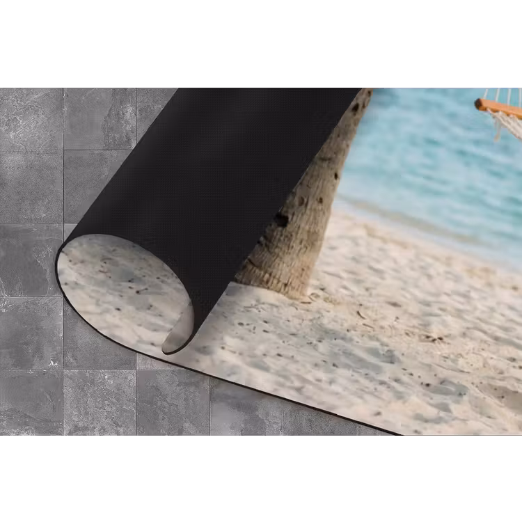 Hangmat - Strand - Wit Keukenloper - keukenmat middel -closeup
