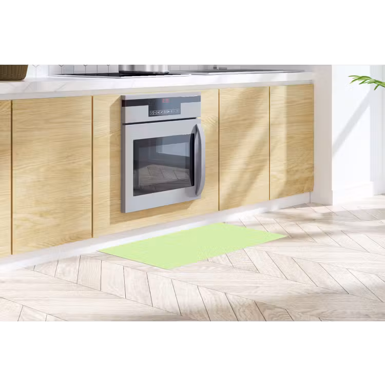 Light - Lime - Groen Keukenloper - keukenmat middel 536 -sfeer2