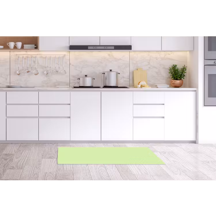 Light - Lime - Groen Keukenloper - keukenmat middel 536 -sfeer3