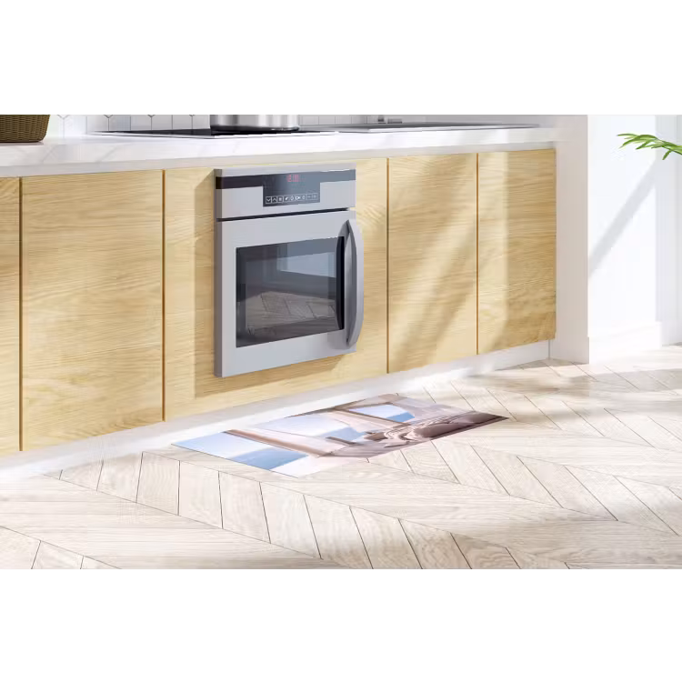 Interieur - Zeezicht - Modern - Rust - Beige Keukenloper - keukenmat middel -sfeer2
