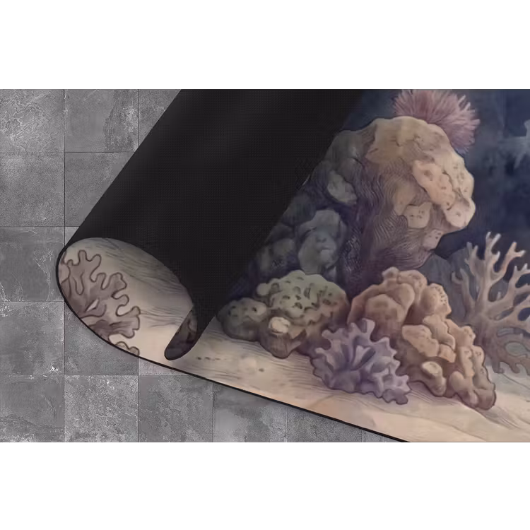 Koraal - Onderwater - Natuur - Roze Keukenloper - keukenmat middel -closeup