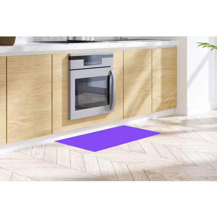 Vivid - Violet - Paars Keukenloper - keukenmat middel 536 -sfeer2