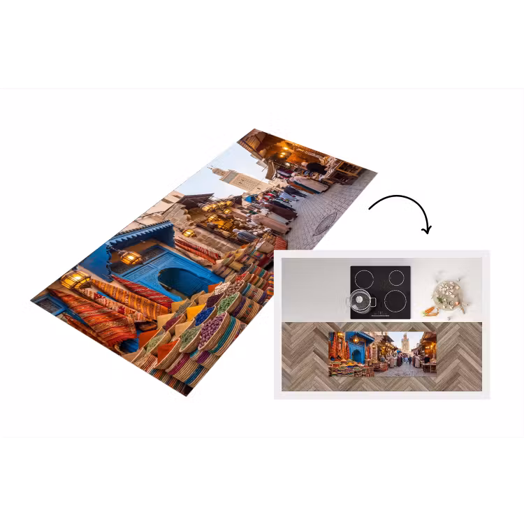 Küchenläufer - Markt – Orientalisch – Farbenfroh - Markt - Oosters - Kleurrijk Keukenloper - keukenmat middel