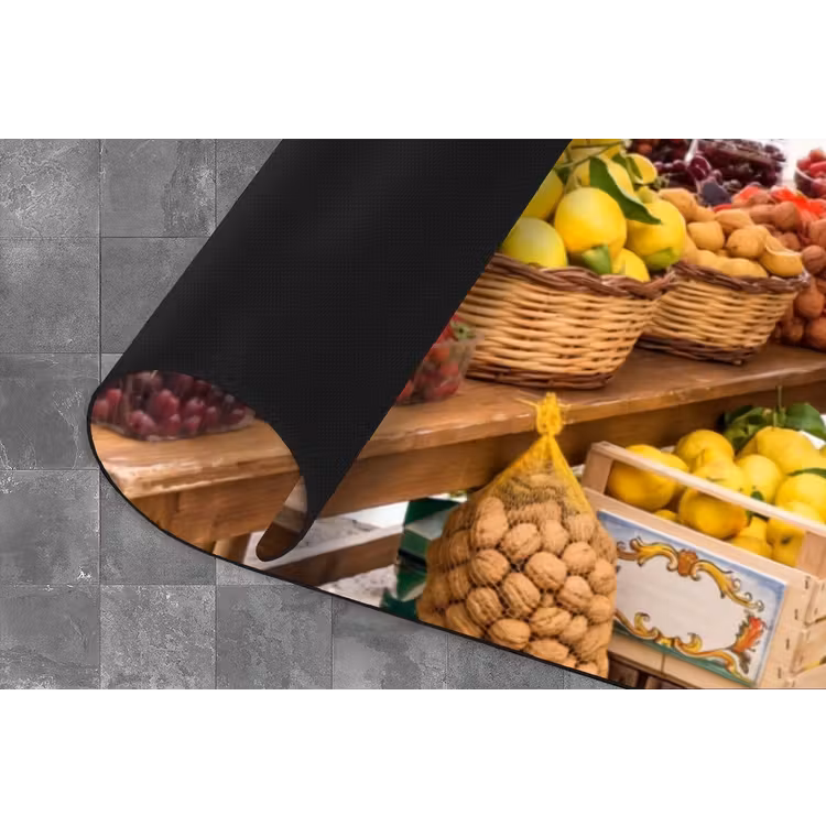 Küchenläufer - Marktstand – Obst – Frisch - Marktkraam - Fruit - Vers Keukenloper - keukenmat middel