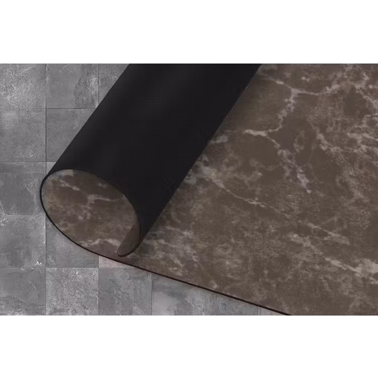 Marmer - Aders - Bruin Keukenloper - keukenmat middel 536 -closeup