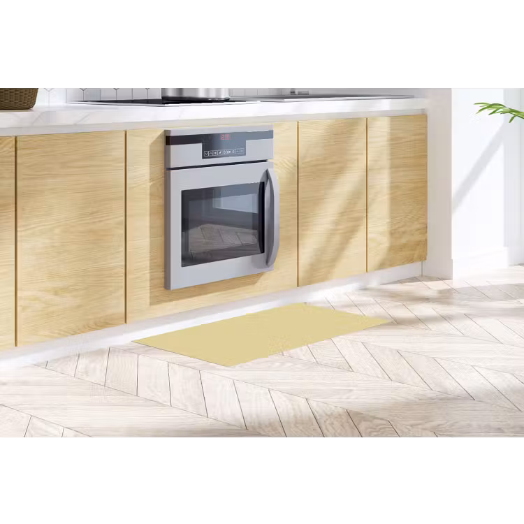 Mellow - Touch - Geel Keukenloper - keukenmat middel 536 -sfeer2