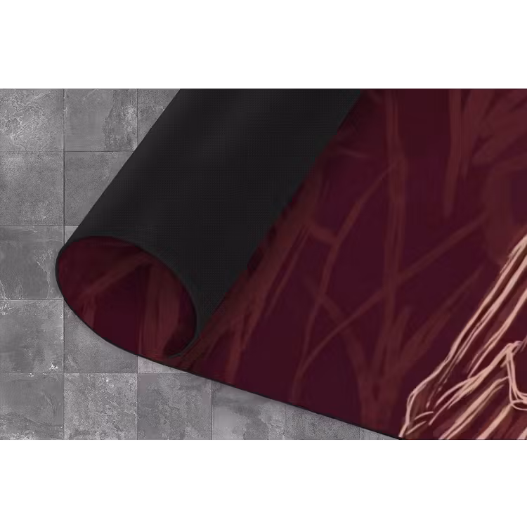 Mens - Hoed - Cocktail - Abstract - Bruin Keukenloper - keukenmat middel -closeup