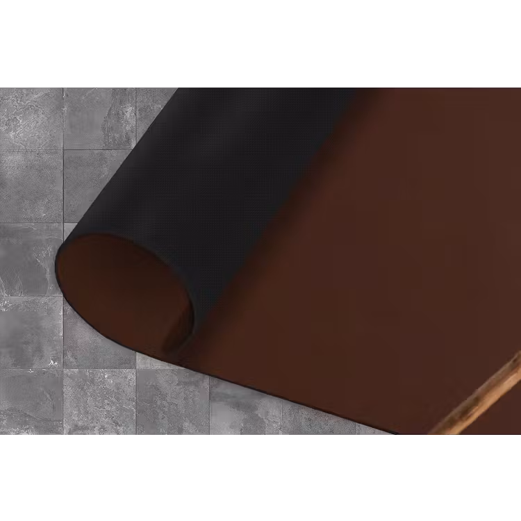 Papaverbol - Droogbloem - Bruin - Minimalistisch Keukenloper - keukenmat middel -closeup
