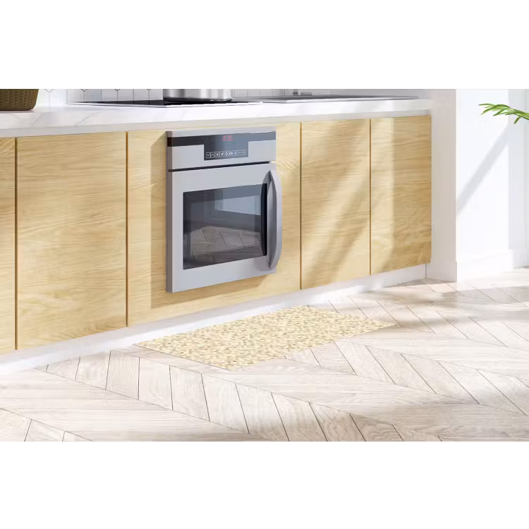 Mozaïek - Patroon - Beige Keukenloper - keukenmat middel 536 -sfeer2