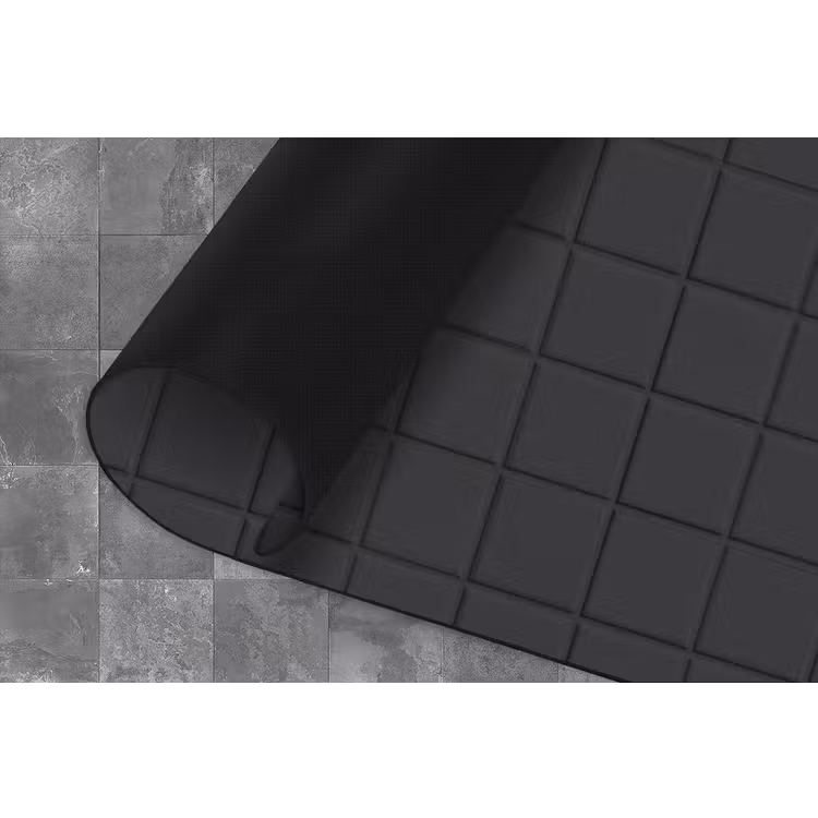 Patroon - Tegel - Antraciet Keukenloper - keukenmat middel 536 -closeup