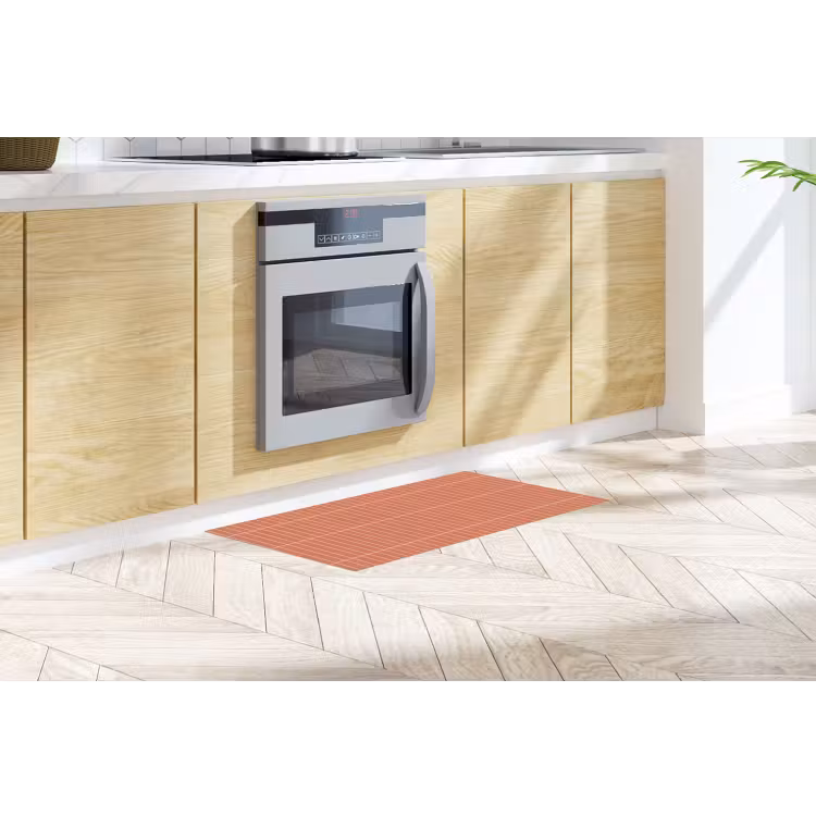 Patroon - Tegels - Terracotta Keukenloper - keukenmat middel 536 -sfeer2