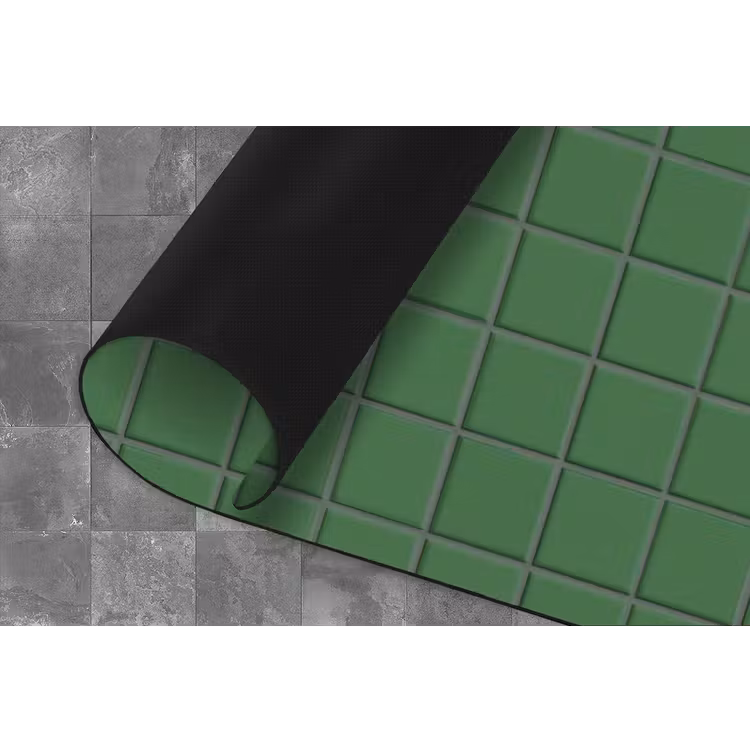Patroon - Tegels - Groen Keukenloper - keukenmat middel 536 -closeup