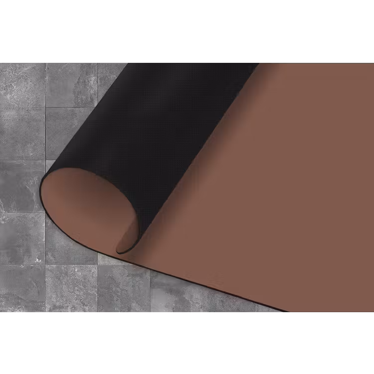 Muted - Chestnut - Bruin Keukenloper - keukenmat middel 536 -closeup