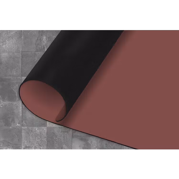 Muted - Raisin - Rood Keukenloper - keukenmat middel 536 -closeup